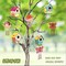 4 Pieces DIY Bird House Wind Chime Kits for Children to Build and Paint, Wooden Arts and Crafts for Kids Girls Boys Toddlers Ages 8-12 4-6 6-8, Paint Kit Includes Paints & Brushes